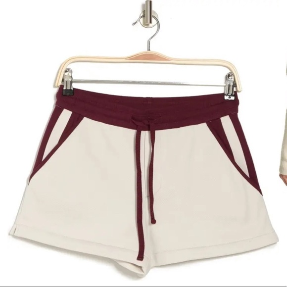 James Perse Contrast Colored Sweat Shorts Size 1 - Picture 1 of 6